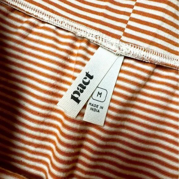 Pact Striped Mini Skirt Size M - Picture 3 of 9